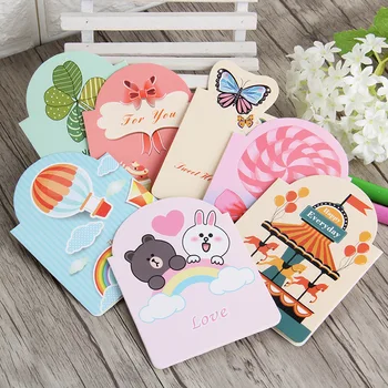 60pc/lot Creative Blessing card / fresh birthday wish festival greeting card / message card with paper envelope
60pc/lot Creative Blessing card / fresh birthday wish festival greeting card / message card with paper envelope
