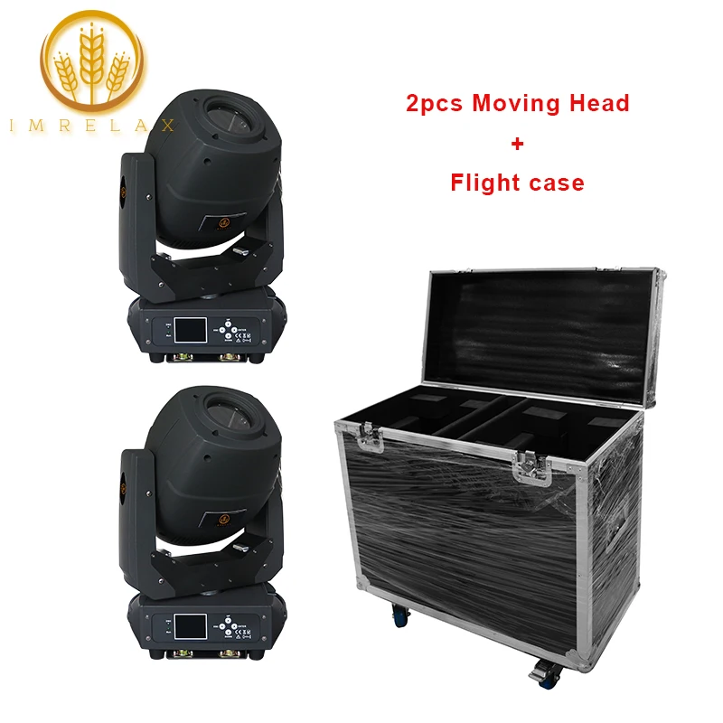 IMRELAX High Quality LED 230W Beam Spot Zoom Moving Head Light Double Prism Rotation GOBO Lyre LED Disco Light With Flight Case
IMRELAX High Quality LED 230W Beam Spot Zoom Moving Head Light Double Prism Rotation GOBO Lyre LED Disco Light With Flight Case