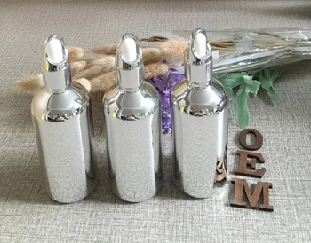 50pieces/lot 100ml High temperature silver plated dropper bottle,dropper container,essential oil bottle,glass bottle
50pieces/lot 100ml High temperature silver plated dropper bottle,dropper container,essential oil bottle,glass bottle