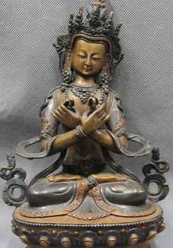 9 Buddhism Pure Purple Copper Bronze Vajradhara Vajrasattva Guan Yin God Buddha
9 Buddhism Pure Purple Copper Bronze Vajradhara Vajrasattva Guan Yin God Buddha