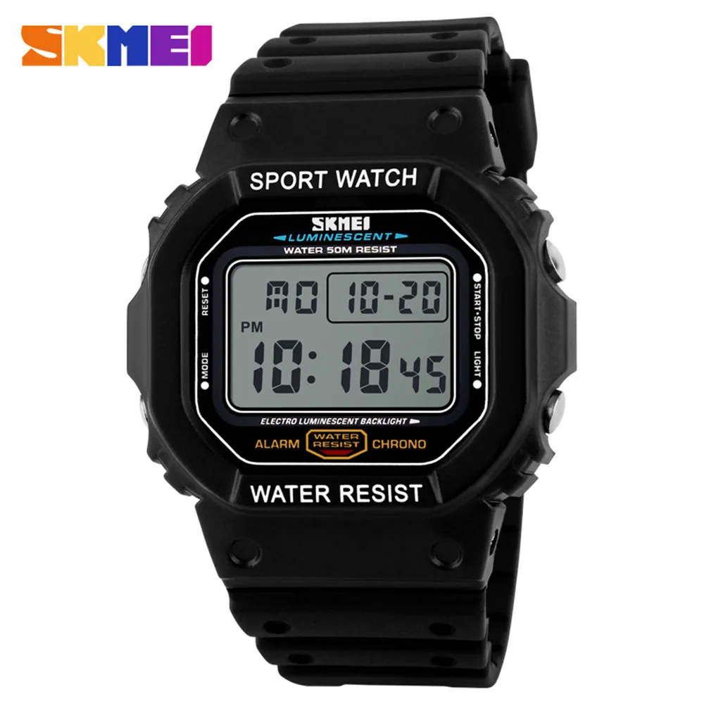

2018 Skmei brand Watches Men Military LED Digital Watch Man Dive 50M Fashion Outdoor Sport Wristwatches Clock Relogio Masculino