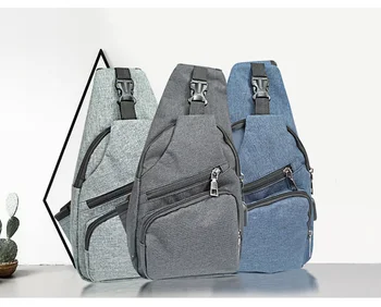 Fashion USB Charging Casual Men Chest Pack Oxford waterproof Crossbody Bags Men Shoulder Handbag Travel Cross Body Bag Chestbags 
Fashion USB Charging Casual Men Chest Pack Oxford waterproof Crossbody Bags Men Shoulder Handbag Travel Cross Body Bag Chestbags