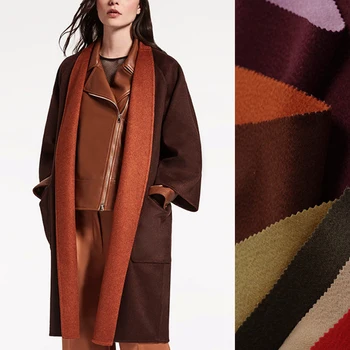 150CM Wide 850G/M Weight Thick Two-Colored Double-Faced Wool Cashmere Fabric for Autumn and Winter Overcoat Outwear Jacket E846
150CM Wide 850G/M Weight Thick Two-Colored Double-Faced Wool Cashmere Fabric for Autumn and Winter Overcoat Outwear Jacket E846