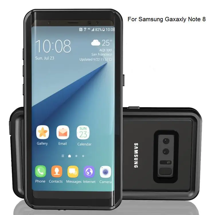 For Galaxy Note8 Waterproof case IP68 life water Shock Dirt Snow Proof Protection for Samsung Galaxy Note 8 With Touch ID Cover
For Galaxy Note8 Waterproof case IP68 life water Shock Dirt Snow Proof Protection for Samsung Galaxy Note 8 With Touch ID Cover