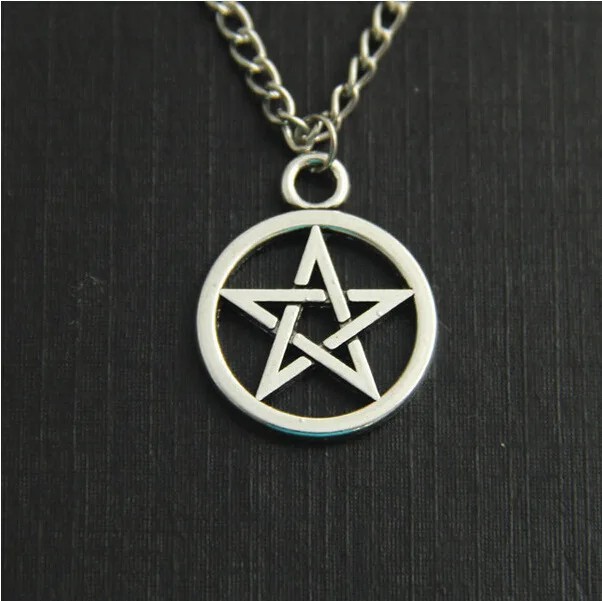 Hot New Fashion Lovers Supernature Movie Collection Metal Unisex Pentagram Colares Femininos Collares Statement Pendant Necklace
Hot New Fashion Lovers Supernature Movie Collection Metal Unisex Pentagram Colares Femininos Collares Statement Pendant Necklace