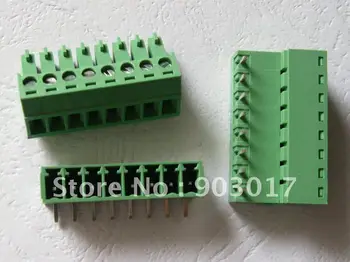 60 pcs Angle 8pin/way Pitch 3.5mm Screw Terminal Block Connector Green Color Pluggable Type with angle pin
60 pcs Angle 8pin/way Pitch 3.5mm Screw Terminal Block Connector Green Color Pluggable Type with angle pin