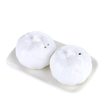 H&D Salt and Pepper Shakers Set Pumpkin Ceramic Gift Noverlty with Adjustable Holes
H&D Salt and Pepper Shakers Set Pumpkin Ceramic Gift Noverlty with Adjustable Holes