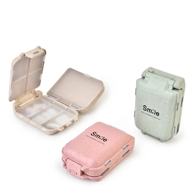 Wheat Straw Doge Mini Pill Box Portable Travel Double Layer 8 Compartment Storage Kit Carry It With You Medical Supplies
Wheat Straw Doge Mini Pill Box Portable Travel Double Layer 8 Compartment Storage Kit Carry It With You Medical Supplies