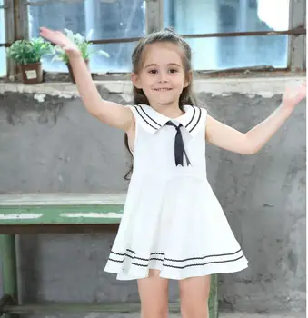 2019 new British style sweet sailor navy style doll collar solid color girls sleeveless dress cotton college wind
2019 new British style sweet sailor navy style doll collar solid color girls sleeveless dress cotton college wind