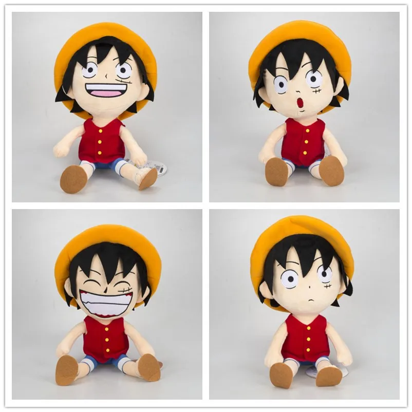 30cm 4 Styles Expression Japan Anime ONE PIECE Luffy Stuffed Plush Toys Funny Soft Stuff Plush Doll Toys Gifts for Children
30cm 4 Styles Expression Japan Anime ONE PIECE Luffy Stuffed Plush Toys Funny Soft Stuff Plush Doll Toys Gifts for Children