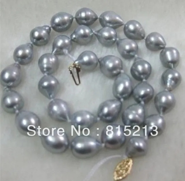 ddh00843 Genuine new AA+ 10-12mm south sea grey pearl necklace 14KGP YG Clasp 28% Discount
ddh00843 Genuine new AA+ 10-12mm south sea grey pearl necklace 14KGP YG Clasp 28% Discount
