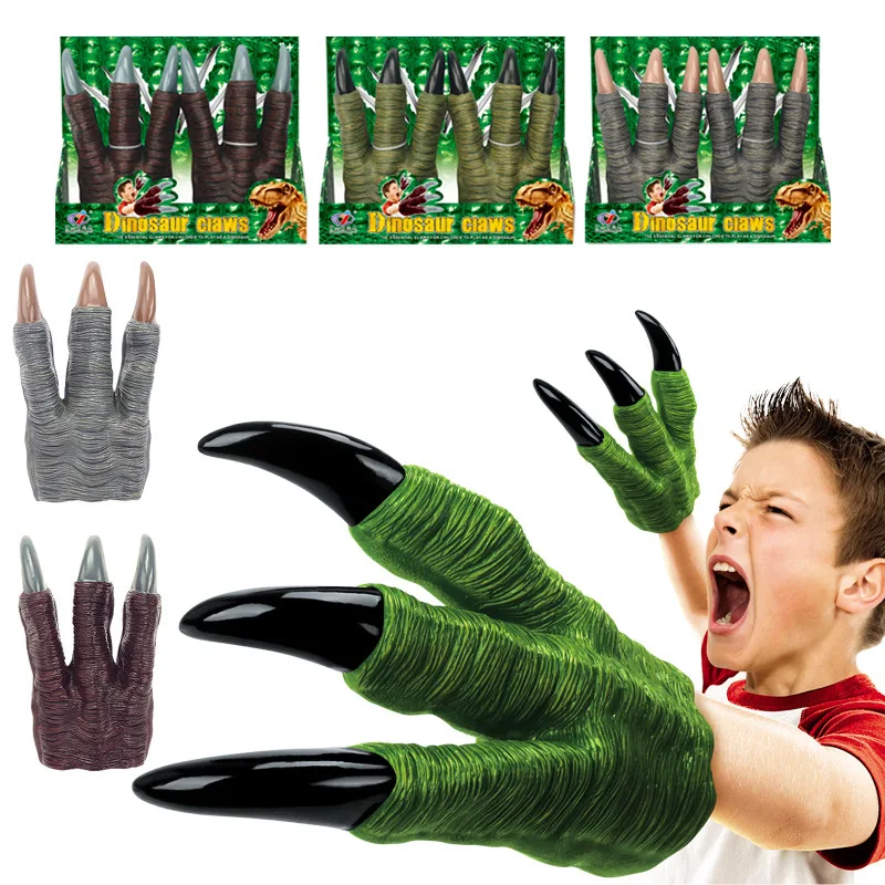 Dinosaur Claw Gloves Hands Simulation Cosplay Xmas Halloween Party Kid Trick Prop Toys Werewolf Hands for Children Kids Gifts
Dinosaur Claw Gloves Hands Simulation Cosplay Xmas Halloween Party Kid Trick Prop Toys Werewolf Hands for Children Kids Gifts