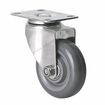2PCS EDL Light 3 Inch Casters Wheels 80Kg Polyurethane Wheels Castors Plate Swivel Brake Industrial Stainless Steel for trolley
2PCS EDL Light 3 Inch Casters Wheels 80Kg Polyurethane Wheels Castors Plate Swivel Brake Industrial Stainless Steel for trolley