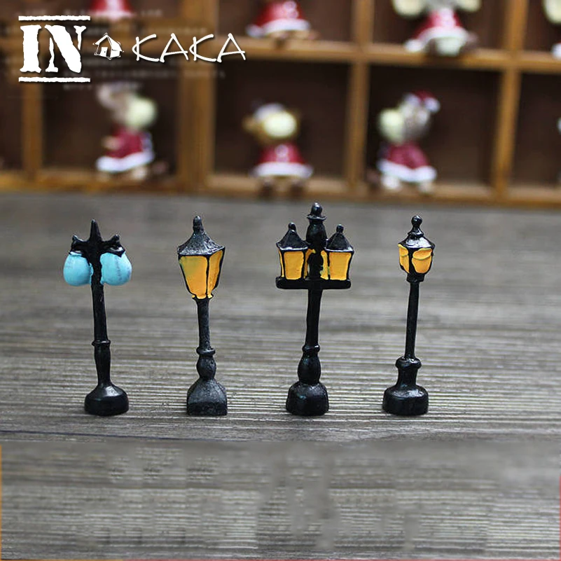 4pcs Resin retro streetlight model desktop decor figurines Toys DIY miniatures/terrarium mini fairy garden accessories ornaments
4pcs Resin retro streetlight model desktop decor figurines Toys DIY miniatures/terrarium mini fairy garden accessories ornaments