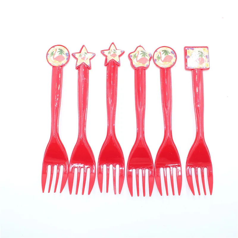 6pcs/lot Disposable Forks Knives Spoons Red Flamingo Birthday Party Decorations Kids Baby Shower Party Supplies Favor For Girl
6pcs/lot Disposable Forks Knives Spoons Red Flamingo Birthday Party Decorations Kids Baby Shower Party Supplies Favor For Girl
