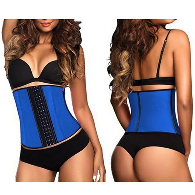 100% Latex Waist Trainer Corset 9 Steel Bone Shapewear Body Women Corset Slimming Belt Waist Shaper Cinta Modeladora XS-6XL
100% Latex Waist Trainer Corset 9 Steel Bone Shapewear Body Women Corset Slimming Belt Waist Shaper Cinta Modeladora XS-6XL