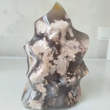 100% Natural stone sakura agate crystal flame home decoration agate ice cream geomantic agate small stones and healing crystals
100% Natural stone sakura agate crystal flame home decoration agate ice cream geomantic agate small stones and healing crystals