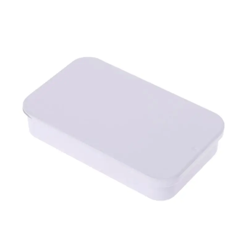 Metal Tin Rectangle Mini Jewelry Storage Box Case Candy Coin Key Organizer Sliding Cover Organizer Small Items Containers APR-30
Metal Tin Rectangle Mini Jewelry Storage Box Case Candy Coin Key Organizer Sliding Cover Organizer Small Items Containers APR-30