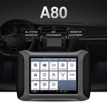 Car Diagnostic tool XTOOL A80 Full System Car OBDII Car Repair Tool Vehicle Programming/Odometer adjustment With Bluetooth/WiFi
Car Diagnostic tool XTOOL A80 Full System Car OBDII Car Repair Tool Vehicle Programming/Odometer adjustment With Bluetooth/WiFi