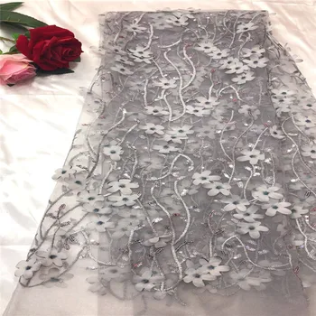 2019 high quality French Nigerian sequins net lace,African tulle mesh sequence lace fabric for wedding dress 5 yards bh65-1513
2019 high quality French Nigerian sequins net lace,African tulle mesh sequence lace fabric for wedding dress 5 yards bh65-1513