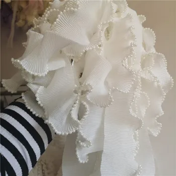 Straighten 5Yds/lot 6cm wide Diy retro beaded trim white ruffled lace women's skirt dress lace accessories AC577
Straighten 5Yds/lot 6cm wide Diy retro beaded trim white ruffled lace women's skirt dress lace accessories AC577