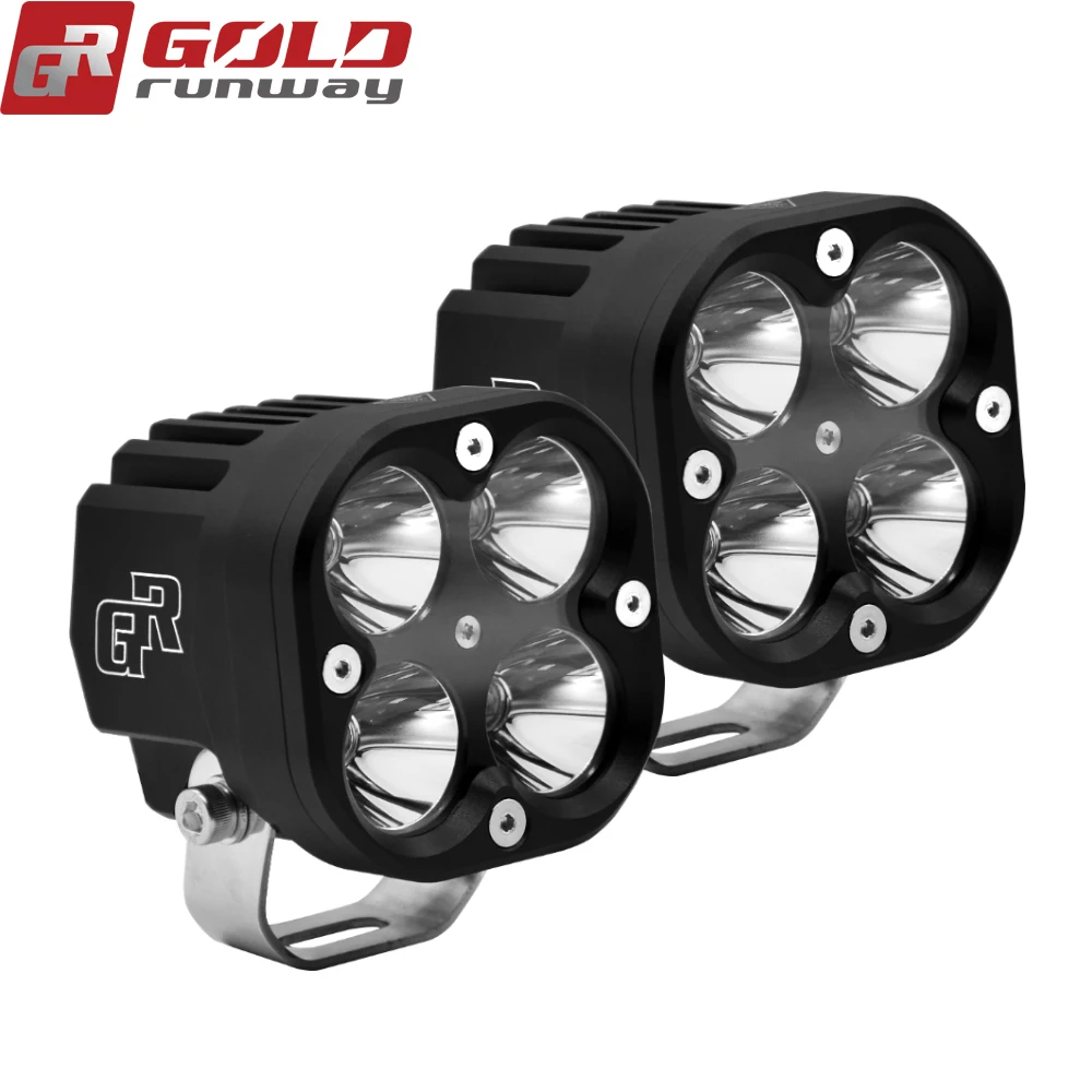 GOLDRUNWAY GR40 LED Motorcycle Headlight 40X 40W Waterproof IP68 DRL LED Head Light Motorbike Headlamp Fog Lamp Moto Accessories
GOLDRUNWAY GR40 LED Motorcycle Headlight 40X 40W Waterproof IP68 DRL LED Head Light Motorbike Headlamp Fog Lamp Moto Accessories