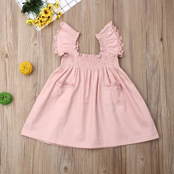 Pudcoco Summer Toddler Baby Girl Clothes Solid Color Sleeveless Ruffle Dress Summer Casual Tutu Sundress
Pudcoco Summer Toddler Baby Girl Clothes Solid Color Sleeveless Ruffle Dress Summer Casual Tutu Sundress