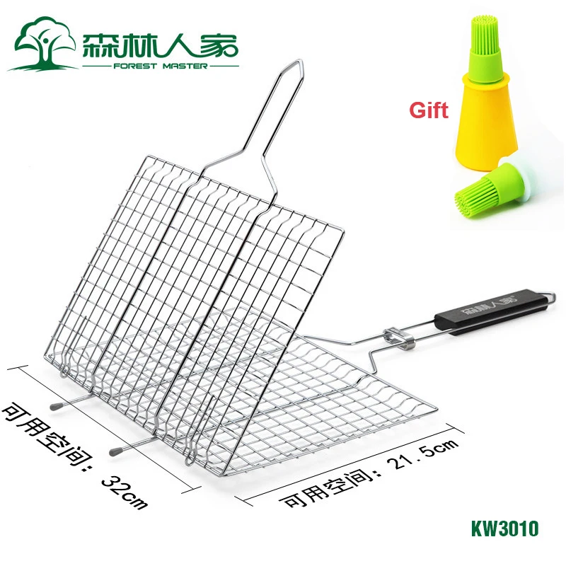 Portable Stainless Steel Barbecue Grilling Basket for Fish ,Vegetables , Steak ,Shrimp and Other Food . High quality BBQ Tool
Portable Stainless Steel Barbecue Grilling Basket for Fish ,Vegetables , Steak ,Shrimp and Other Food . High quality BBQ Tool