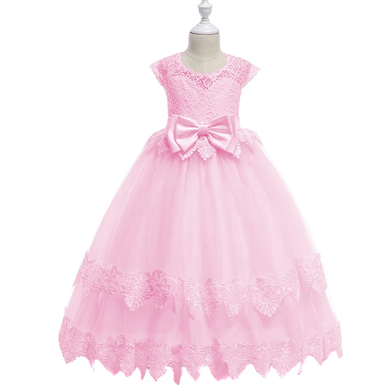 Children Kids Girl Dress Princess Sleeveless Round Collar Bowknot For Wedding Party FJ88
Children Kids Girl Dress Princess Sleeveless Round Collar Bowknot For Wedding Party FJ88