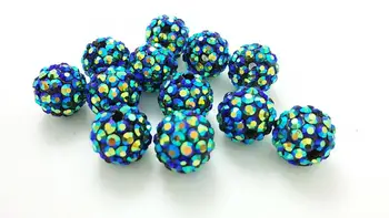 30 Pcs 10mm diy AB beads diy Bracelet diy Pendants paved crystal, Wholesale Beads
30 Pcs 10mm diy AB beads diy Bracelet diy Pendants paved crystal, Wholesale Beads