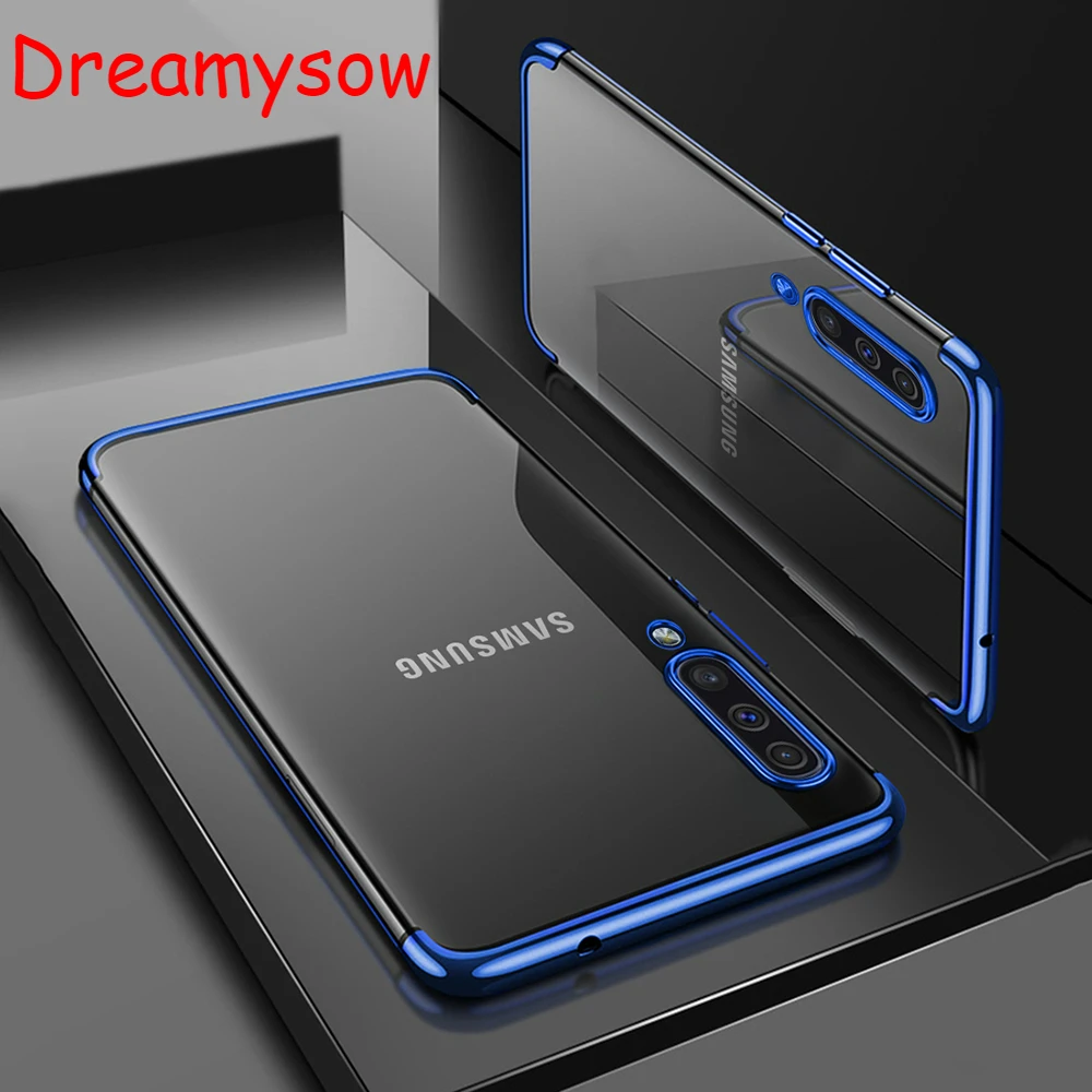 Luxury Transparent TPU Silicone Cover Phone Case for Samsung Galaxy A50 A30 A20 A10 A80 A40 M10 M20 M30 A 50 M 30 20 Coque Cases |