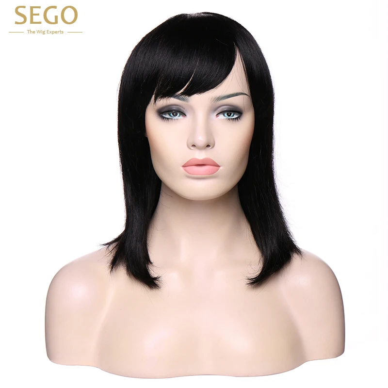 Bob Wigs Brazilian Remy Human Hair Wig Straight Short Bob Wig Pre Plucked with Baby Hair for Black Women None Lace Wig (14 inch)
Bob Wigs Brazilian Remy Human Hair Wig Straight Short Bob Wig Pre Plucked with Baby Hair for Black Women None Lace Wig (14 inch)