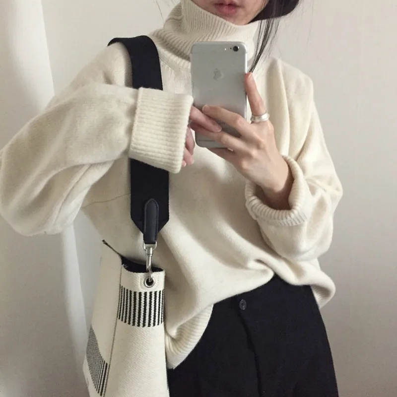 Women Winter Sweater Outwear Knitted Pullover Tops Turtleneck Elegant Slim Windbreak Plus Size Pull Femme Hiver Woolen Cloth
Women Winter Sweater Outwear Knitted Pullover Tops Turtleneck Elegant Slim Windbreak Plus Size Pull Femme Hiver Woolen Cloth