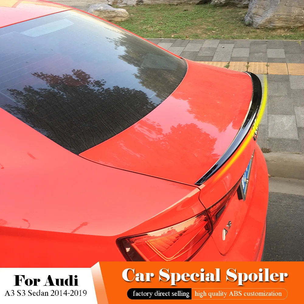 Car Carbon Fiber Rear Spoiler For Audi A3 S3 Sedan Tail Trunk Wing Lip Black And White Spoiler 2014 2015 2016 2017 2018 2019
Car Carbon Fiber Rear Spoiler For Audi A3 S3 Sedan Tail Trunk Wing Lip Black And White Spoiler 2014 2015 2016 2017 2018 2019