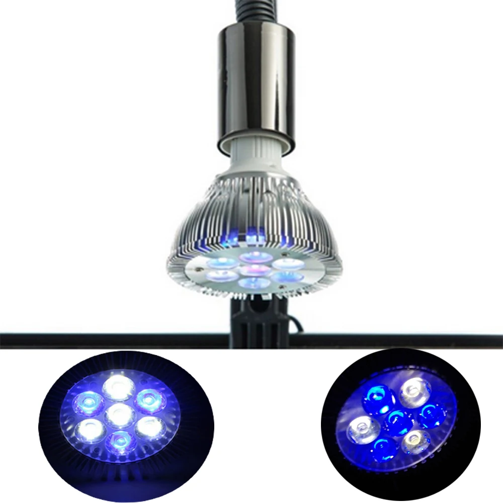 21W Full Spectrum LED Aquarium Light Par30 Coral Reef Used LED Aquarium Light E27 LED Plant Grow Lights for Saltwater Reef Tanks
21W Full Spectrum LED Aquarium Light Par30 Coral Reef Used LED Aquarium Light E27 LED Plant Grow Lights for Saltwater Reef Tanks