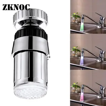 1pc 3 color temperature sensor 360 degree LED Water Faucet Light 3 Colors Changing Glow Shower Tap
1pc 3 color temperature sensor 360 degree LED Water Faucet Light 3 Colors Changing Glow Shower Tap