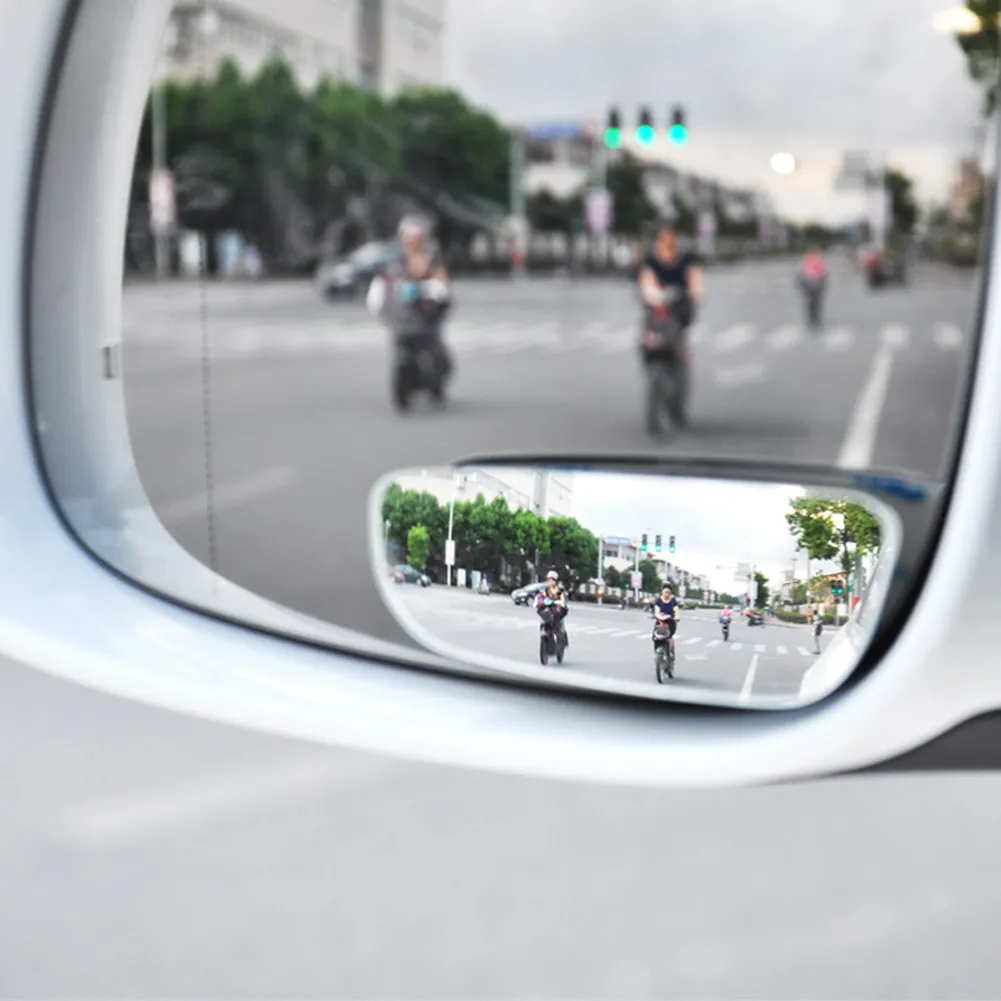 2 шт. автомобиля зеркало 360 градусов Широкий формат выпуклое для слепой зоны
