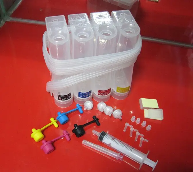 Continuous Ink Supply System Universal 4Color CISS kit with accessaries ink tank for HP Canon epson brother printers
Continuous Ink Supply System Universal 4Color CISS kit with accessaries ink tank for HP Canon epson brother printers