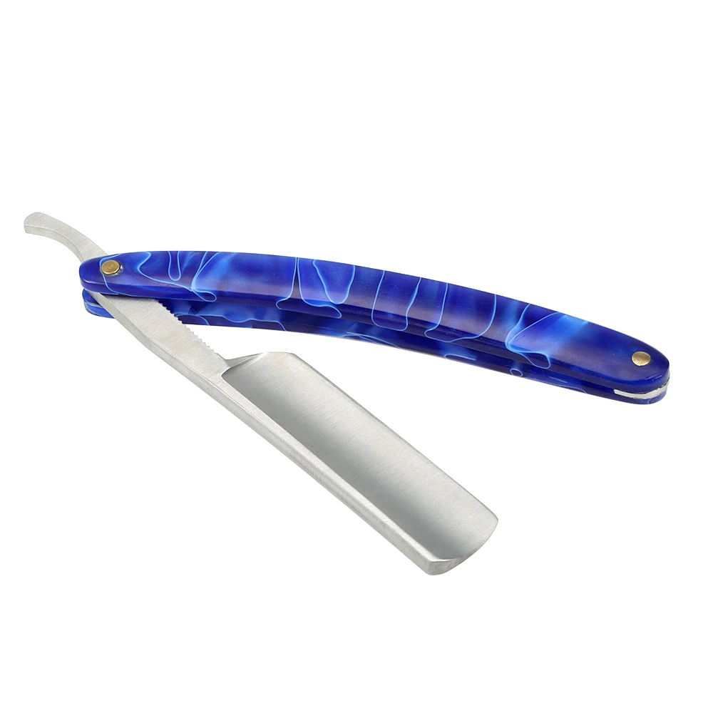 Straight Edge Barber Razor Stainless Steel Folding Shaving Knife Razor Hair Shaver Removal Tools Acrylic Handle Razor
Straight Edge Barber Razor Stainless Steel Folding Shaving Knife Razor Hair Shaver Removal Tools Acrylic Handle Razor