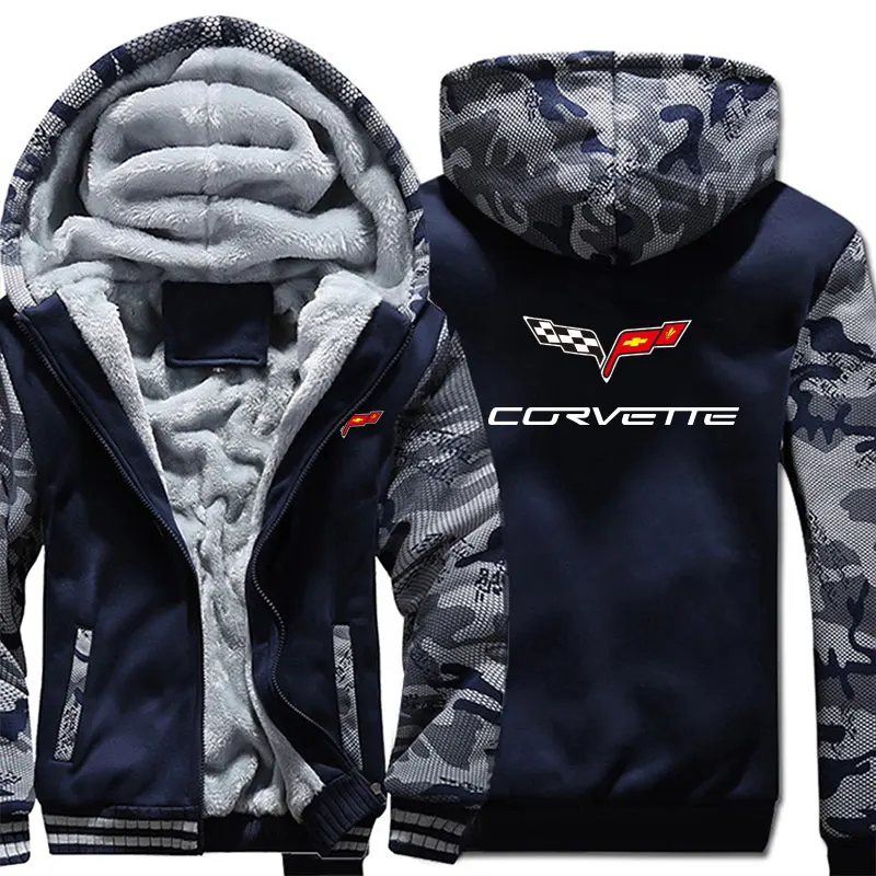 Casual Men Cotton Warm male Chevrolet Corvette sweathshirt hoodies zipper coats Male thicken jackets
Casual Men Cotton Warm male Chevrolet Corvette sweathshirt hoodies zipper coats Male thicken jackets