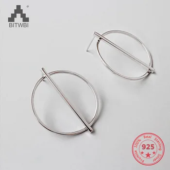 S925 sterling silver fashion personality CHIC style Simple geometry big round earrings
S925 sterling silver fashion personality CHIC style Simple geometry big round earrings