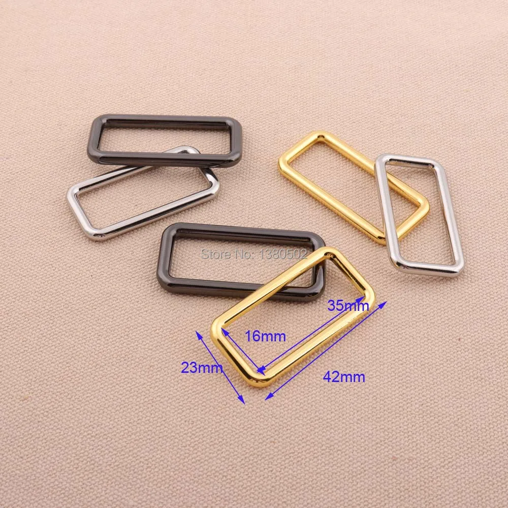 8pcs/lot Rectangle shape top quality metal buckle for bag garment decoration Accessories
8pcs/lot Rectangle shape top quality metal buckle for bag garment decoration Accessories