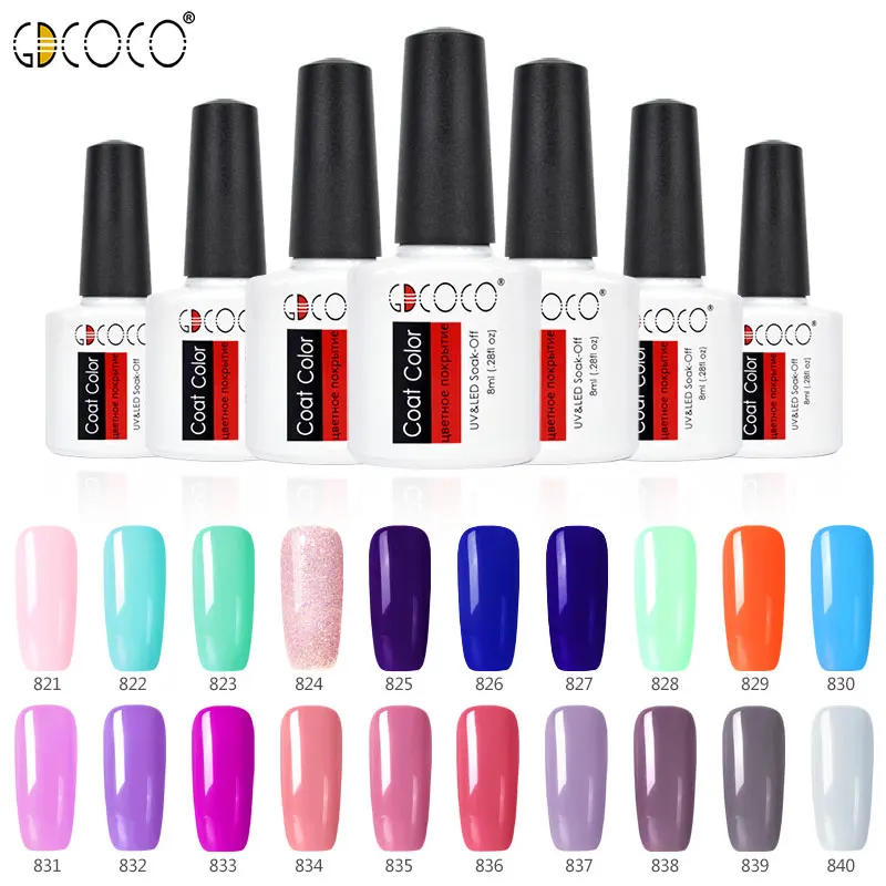 #70312 фабрика CANNI поставка GDCOCO бренд 8 мл первоклассное покрытие гель не