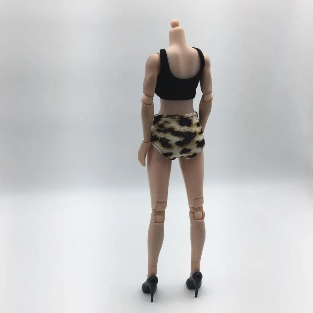 1/6 Scale Female Clothes Vest Shorts Suit Set Women Clothing for 12'' HT Phicen Kumik CY CG Girls Body Action Figure Accessories