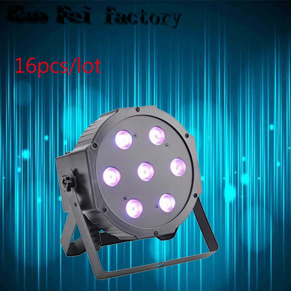 Flat Led Par Light 7X12W 4in1 RGBW Led Stage Light Slim Par Can Strobe Laser DMX512 DJ Disco Effect Lights (16pcs/lot)
Flat Led Par Light 7X12W 4in1 RGBW Led Stage Light Slim Par Can Strobe Laser DMX512 DJ Disco Effect Lights (16pcs/lot)