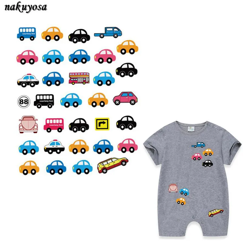 Set Of Patch Iron-on Clothes Cute cartoon Cars Clothing Deco New Design Diy Accessory Heat Transfer Washable Badges Patch
Set Of Patch Iron-on Clothes Cute cartoon Cars Clothing Deco New Design Diy Accessory Heat Transfer Washable Badges Patch