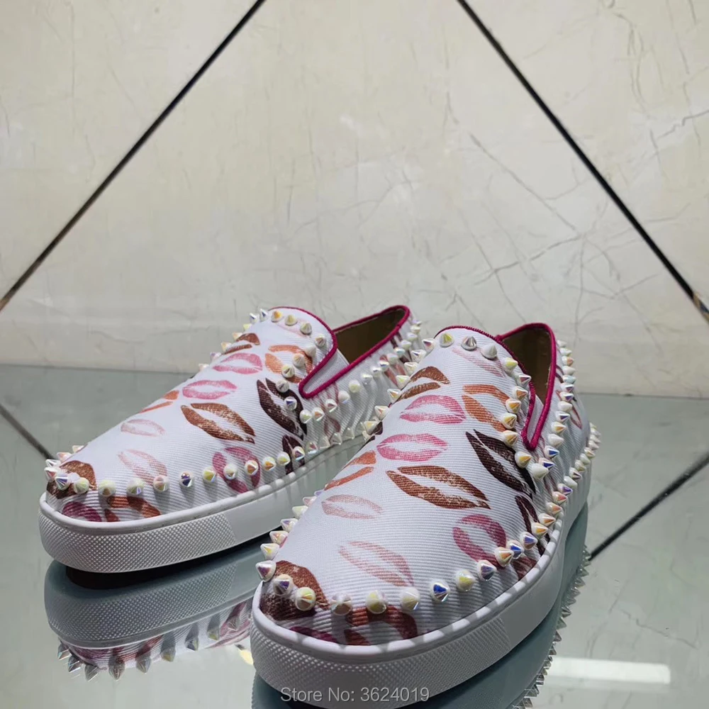 Low Cut cl andgz shoes White Lipstick Leather circle rivets Red bottoms For Men shoe Flat Sneakers Loafers Footwear Autumn
Low Cut cl andgz shoes White Lipstick Leather circle rivets Red bottoms For Men shoe Flat Sneakers Loafers Footwear Autumn