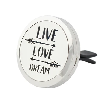 DIY Jewelry 30mm Stainless Steel LIVE LOVE Dream Car Aromatherapy Essential Oil Diffuser Magnetics Car Perfume Locket
DIY Jewelry 30mm Stainless Steel LIVE LOVE Dream Car Aromatherapy Essential Oil Diffuser Magnetics Car Perfume Locket