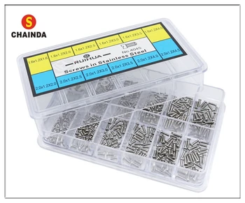 Assortment of 12 Different Sizes Stainless Steel Watch Back Case Mini Screw Set for Watch Repair Select Sizes
Assortment of 12 Different Sizes Stainless Steel Watch Back Case Mini Screw Set for Watch Repair Select Sizes