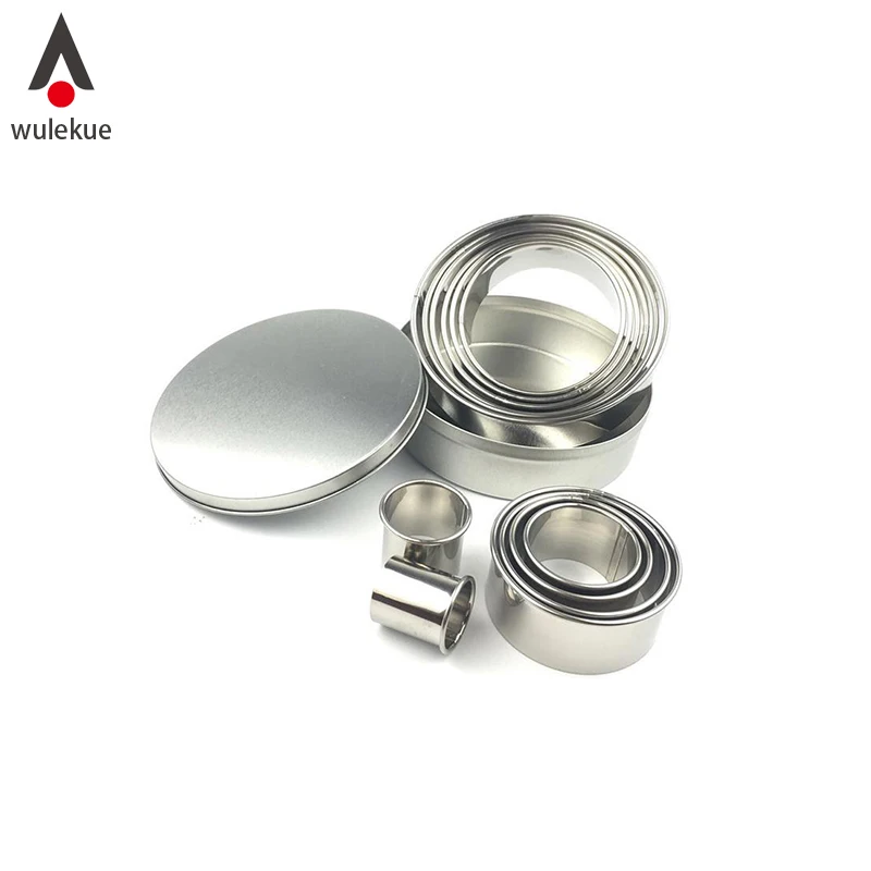12pcs Round Circle Stainless Steel Cookie Cutter Cake Decorating Fondant Mousse Cake Molds Kitchen Baking Cookie Tools
12pcs Round Circle Stainless Steel Cookie Cutter Cake Decorating Fondant Mousse Cake Molds Kitchen Baking Cookie Tools